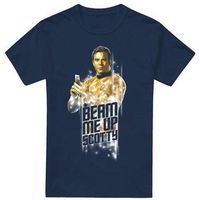 star trek camiseta beam me up para hombre