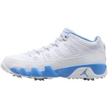 Nike Zapatillas de fútbol 9 Retro Low Golf White University Blue para hombre