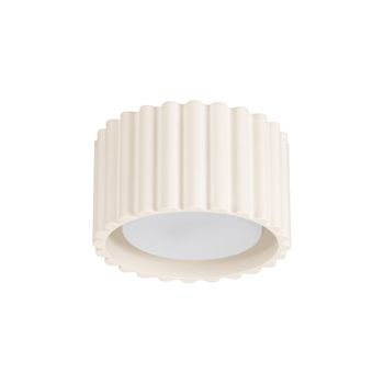 Lámpara de techo beige aluminio alt. 6 cm
