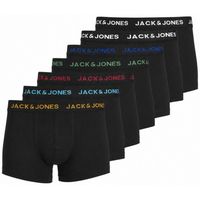 jack  jones boxer 12165587 - 7 pack-black new wb para hombre