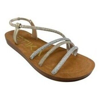 Etika Sandalias Sandalia señora 10158 oro para mujer