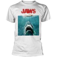 jaws camiseta poster para hombre