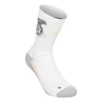 asics performance crew  calcetines para correr unisex - turquesa multicolor