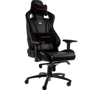 NOBLECHAIRS Epic Gaming Chair - Black & Red, Black