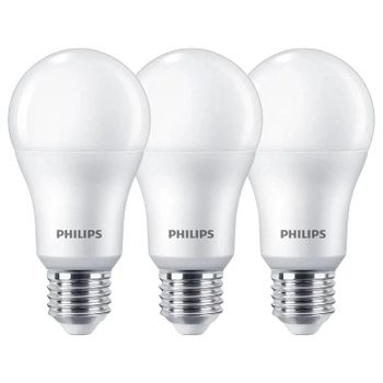 Philips Bombilla Led (pack 3un) E27 13W Blanco Frío (2700K), 1521lm