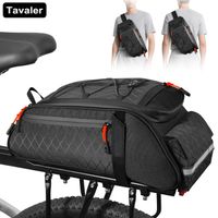 nueva bolsa de bicicleta mejorada 900d 10l gran capacidad antidesgarro multiusos facil instalacion accesorio para ciclismo al aire libre
