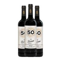 beronia vino tinto 50 aniversario rioja reserva 75 cl 14 vol pack de 3 unidades