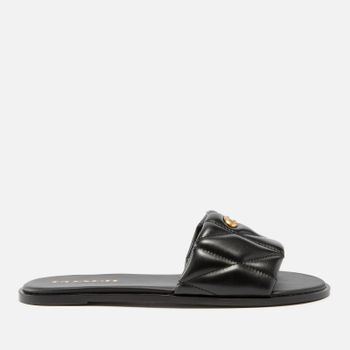 Coach Women's Holly Quilted Leather Sandals - UK 4