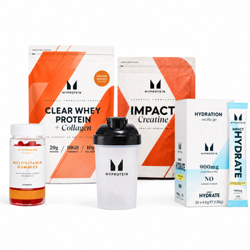 Impact Week Clear Protein Bundle - Lemon & Lime - 20raciones - Orange Mango