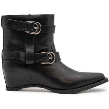 PALOMA BARCELÓ Botines RILEY NAPPALUX BLACK para mujer