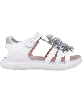 de BIOMECANICS SANDALIAS PARA CHICA 252242 BIOEVOLUTION FLORES BLANCOC050