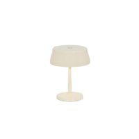 lampara de mesa zafferano inteligente marfil 32w 17 cm