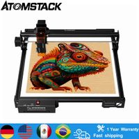 atomstack a20 pro v2 20w maquina de grabado laser diy cnc grabador laser para madera metal acrilico vidrio cuero 400365mm area de trabajo