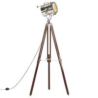 lampara de tripode madera maciza de mango 180 cm vidaxl