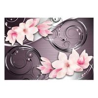 papel pintado 3d - fantasmagoria rosa 200x140 cm