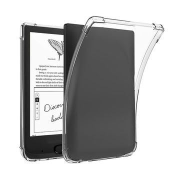 Funda para lector de airbag, funda protectora trasera transparente de TPU suave para Pocketbook PB616/617/618/627/628/632/633/Basic Lux4/6.0