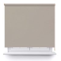 estor enrollable opaco beige 100x150cm