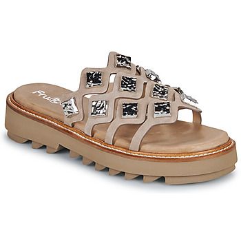 Fru.it Sandalias 9170-100-HELGA-TAUPE-WATER-TAUPE para mujer