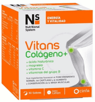 ns vitans colageno sabor limon 30 sobres