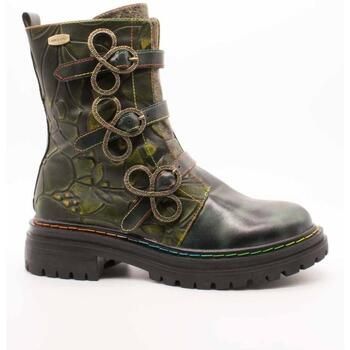 Laura Vita Botines KANDYO 36 Kaki para mujer