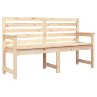 banco de jardin  banco de exterior  silla de jardin madera maciza de pino 1595x48x915 cm
