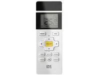 mando a distancia universal - one for all urc1035 para aire acondicionado pantalla lcd retroiluminada