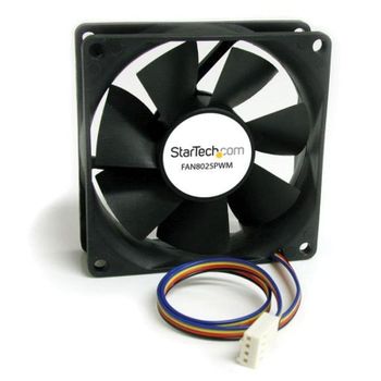 Refrigeración aire StarTech ventilador PWM 80x25 mm 2500 rpm silencioso
