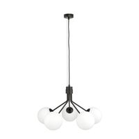 lampara de techo avona opal 5 luces