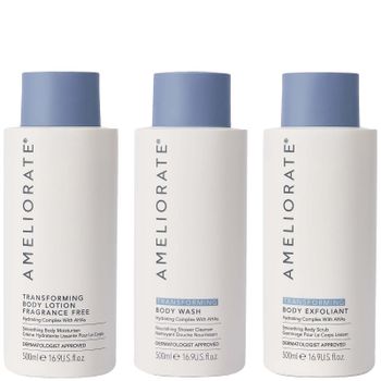 AMELIORATE Smooth Skin Supersize Bundle, Fragrance Free 