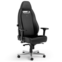 noblechairs nbl lgd pu xxv silla para videojuegos butaca para jugar asiento plano negro