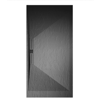 plato de ducha pizarra edis antracita  70x150 cm rejilla color