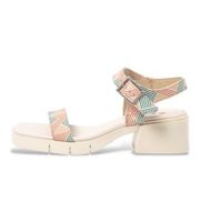 art para mujer 1206012gc003esp sandalias fantasy de piel beige 39 5 a 8cm hebilla casual multicolor
