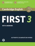 cambridge english first 3 student s book with answers with audio
