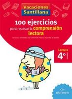 vacaciones santillana 4 primaria 100 ejercicio para mejorar la compresion lectora