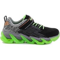 skechers sandalias s lights mega surge 400130l-bklm para nino