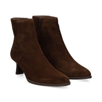 Unisa Botines Con Tacón Mujer - Marrón Talla 40