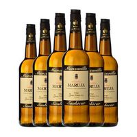 juan pinero vino generoso maruja manzanilla-sanlucar 75 cl 15 vol pack de 6 unidades