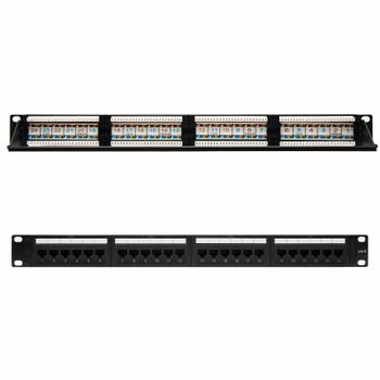 Nanocable 10.21.3124 Panel de Parcheo 24 Puertos RJ-45 Cat 6 UTP