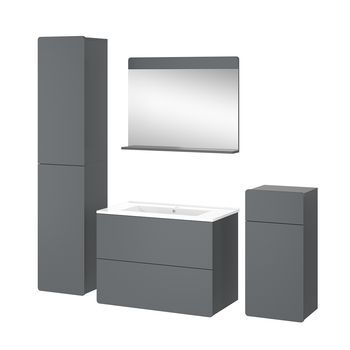 Conjunto De Muebles De Baño Izan 5 Partes Vicco