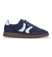 xti para mujer 14612505-navy zapatillas 146125 marino 36 plano cordones casual