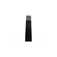 chimenea de bioetanol divina fire negra 40x40x145 cm