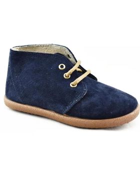 de BATILAS BOTA DE PIEL DE SERRAJE CON PISO DE GOMA 710470 MARINO