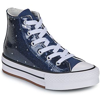 Converse Zapatillas altas CHUCK TAYLOR ALL STAR EVA LIFT GLITTER PLATFORM para niña