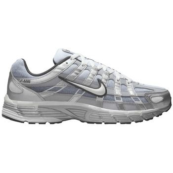 Nike Deportivas Moda P-6000 Metallic Silver Summit White-Wolf Grey para hombre
