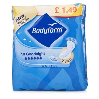 Bodyform Ultra Goodnight Pads with Wings