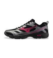 mizuno para mujer d1ga2451 zapatillas mxr negro gris 365 plano cordones casual