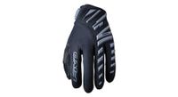 par de cinco guantes largos enduro air negros