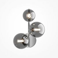 aplique de pared dallas fume 3 luces