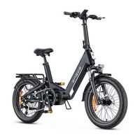 bicicleta electrica engwe l20 30 pro con motor central y bateria de 48 v 15 ahnegra