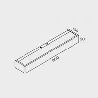 aplique de pared led apolo 25w